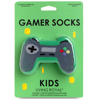 Gamer Kids Crew Socks by Living Royal