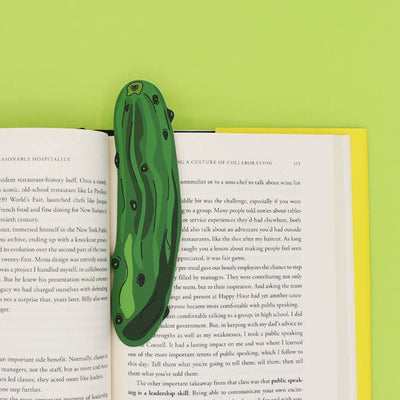 Pickle Bookmark (It's Die Cut!) by Humdrum Paper