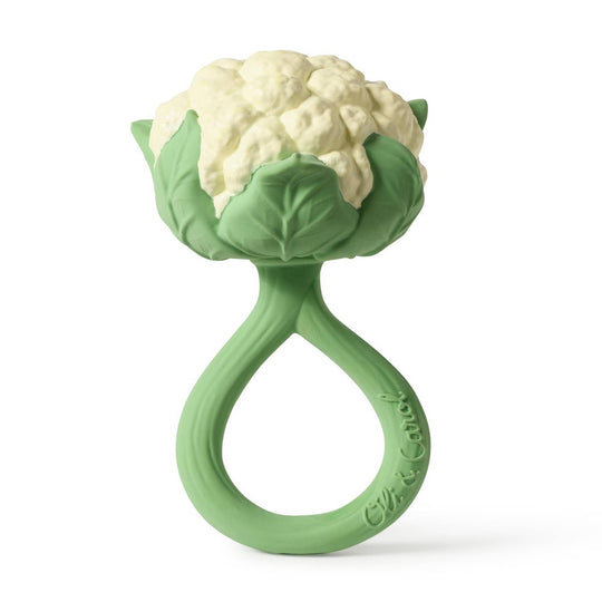 Cauliflower Rattle Toy by Oli & Carol