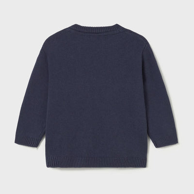 Baby Basic Sweater - Night Blue by Mayoral