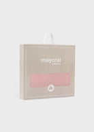 Mayoral newborn baby blanket packaging on a white background