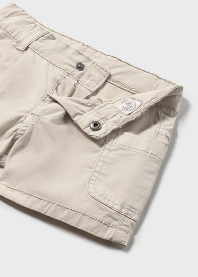Baby Cargo Shorts - Bone by Mayoral