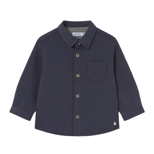 Baby Knit Overshirt - Night by Mayoral - FINAL SALE