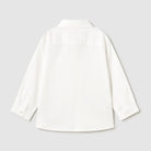 White shirt on a light gray background