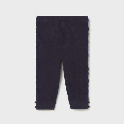 Baby Knit Leggings - Navy by Mayoral