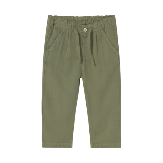 Baby Loose-Fit Linen Pants - Sage by Mayoral - FINAL SALE
