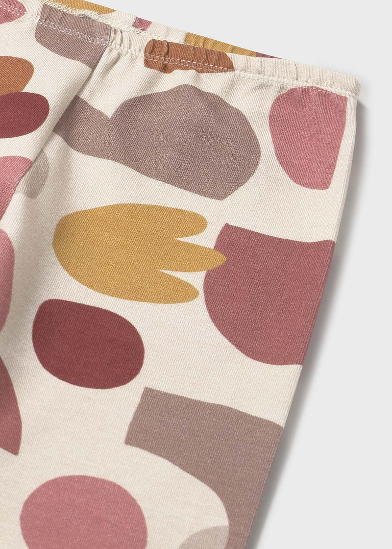 Baby Printed Leggings - Abstract Clay by Mayoral