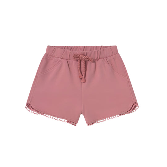 Baby Cotton Shorts - Blush by Mayoral - FINAL SALE