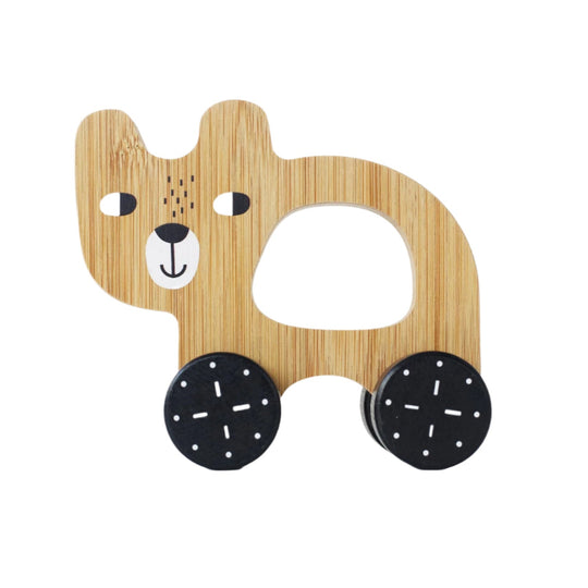 Push Toy - Bear by Wee Gallery