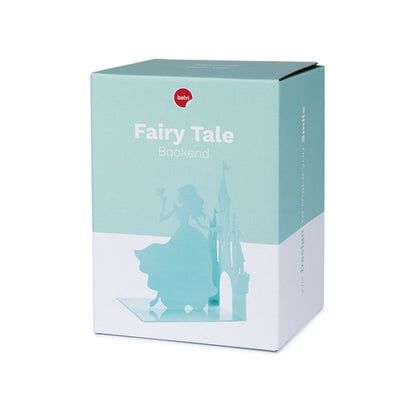Single Metal Bookend - Turquoise Fairy Tale by Balvi