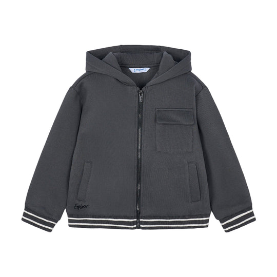 Zip Up Explorer Hoodie - Slate by Mayoral