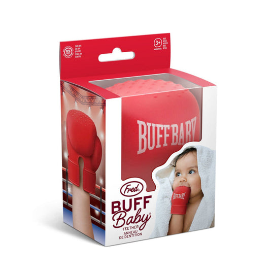 Buff Baby - Boxing Glove Teething Mitt by Fred + Friends