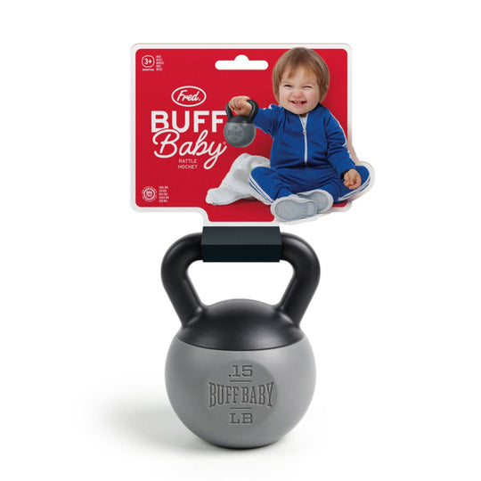 Buff Baby - Kettlebell Rattle by Fred + Friends