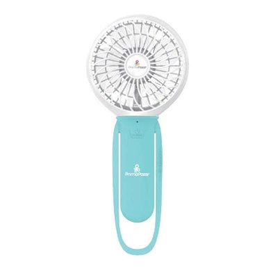 3 in 1 Rechargeable Turbo Fan - Light Blue by Primo Passi