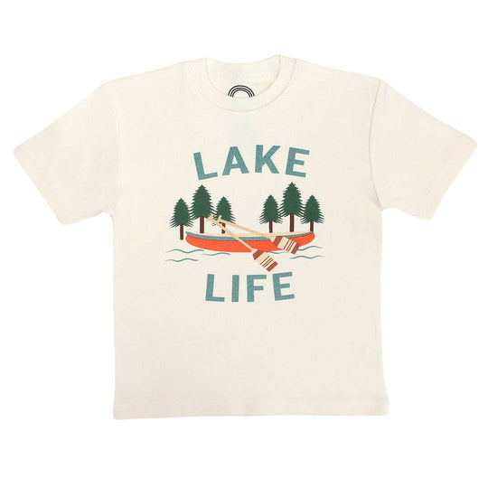 Lake Life Cotton Toddler Tee Kids Shirt by Emerson and Friends