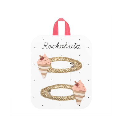 Very Cherry Ice Cream Clips by Rockahula Kids