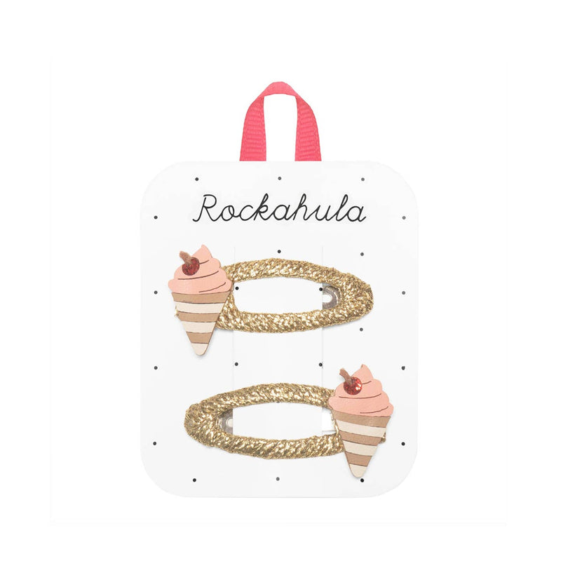 Very Cherry Ice Cream Clips by Rockahula Kids