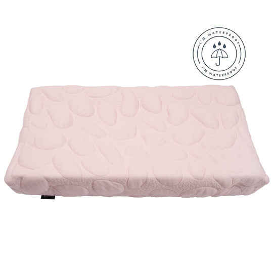 Waterproof Pebble Changing Pad - Blush by Nook Sleep Systems