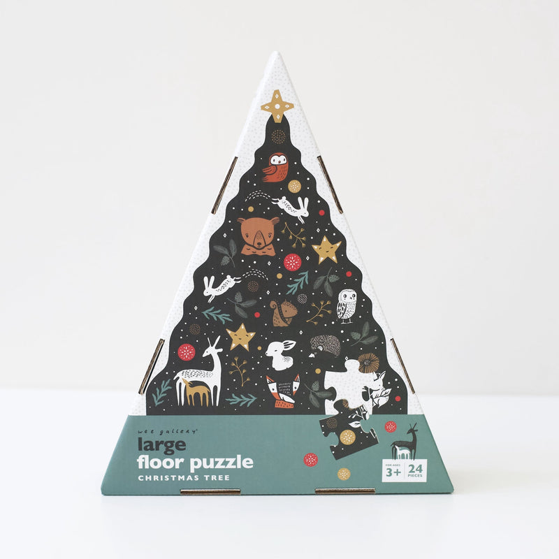 Christmas Tree Floor Puzzle by Wee Gallery FINAL SALE