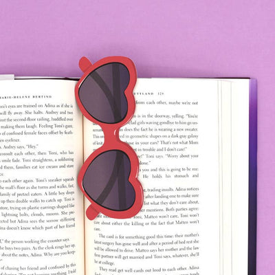 Sunglasses Bookmark (It's Die Cut!) by Humdrum Paper