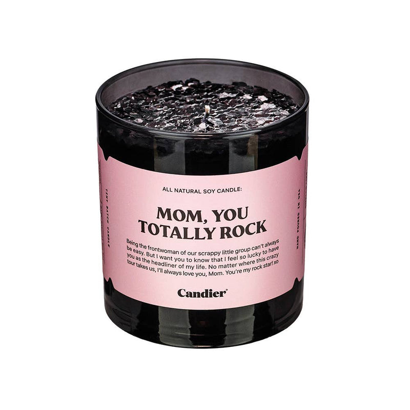 Mom Rocks! Candle by Candier