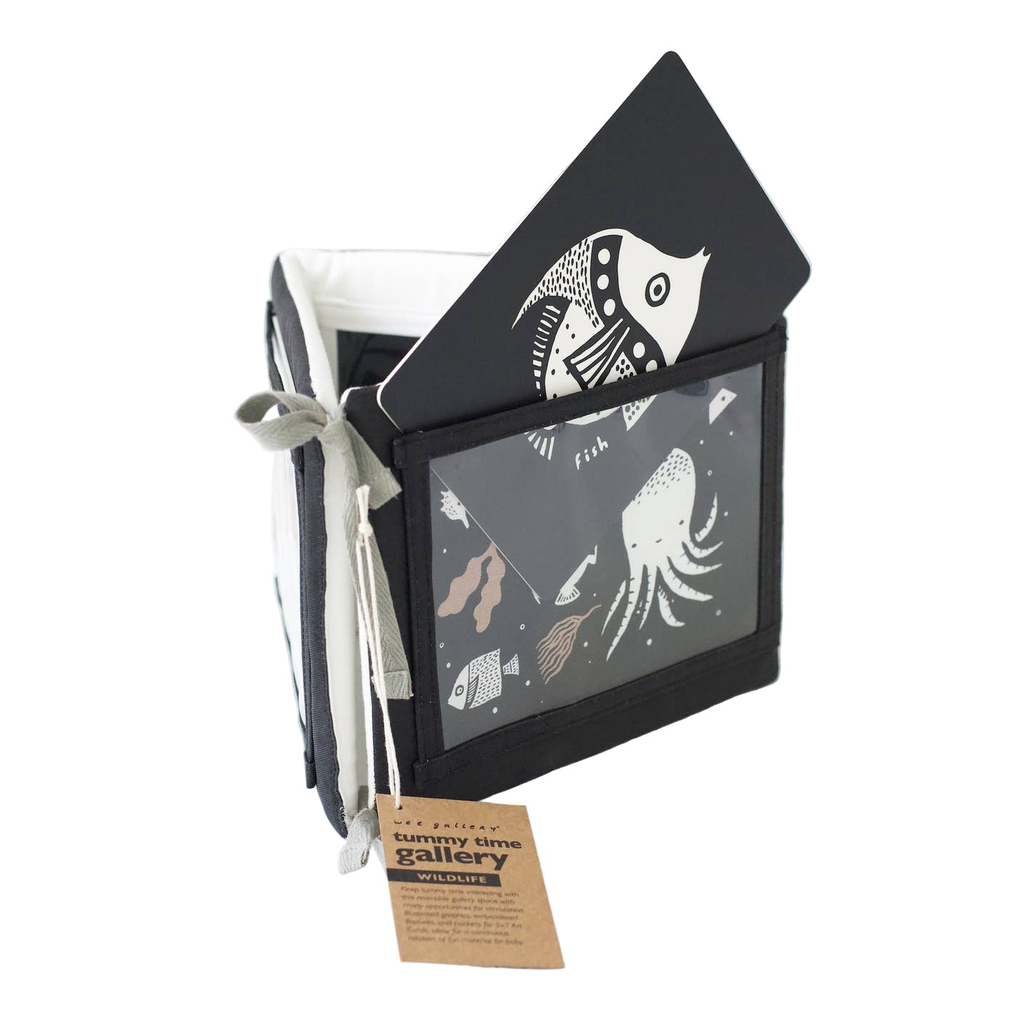 Baby Tummy Time Gallery with Mirror by Wee Gallery – Pacifier Kids Boutique