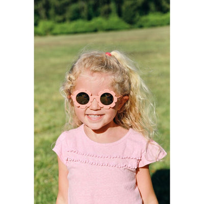 Flowers Polarized Sunglasses - Peachy Keen/Rose Gold Lenses by Babiators