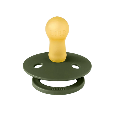 Bibs Colour Pacifier 2 Pack - Holiday Leaf Sage/Hunter Green