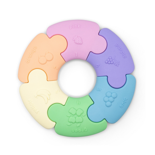 Color Wheel - Rainbow Pastel by Jellystone Designs