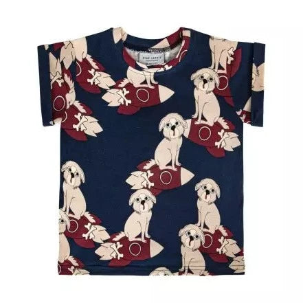 Cosmodog Navy T-Shirt by Dear Sophie FINAL SALE