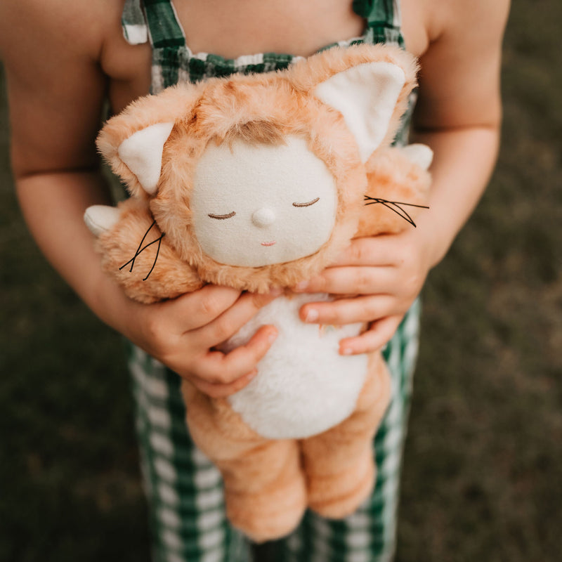 Cozy Dinkum Doll - Jinx Tabby Cat by Olli Ella