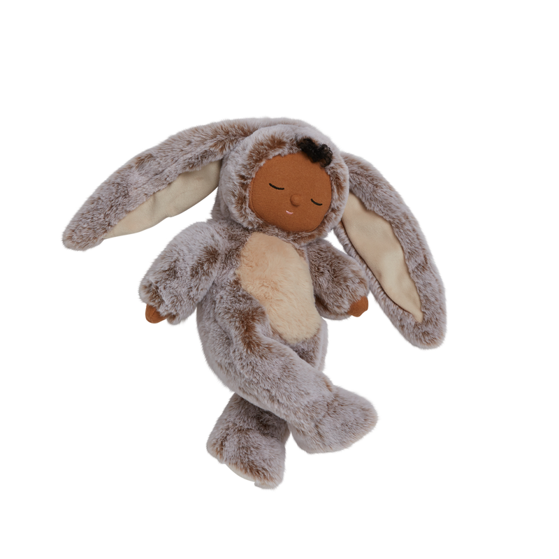 Cozy Dinkum Doll - Muffin Bunny (Cocoa Cream) by Olli Ella