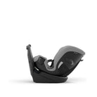 Baby car seat on a white background