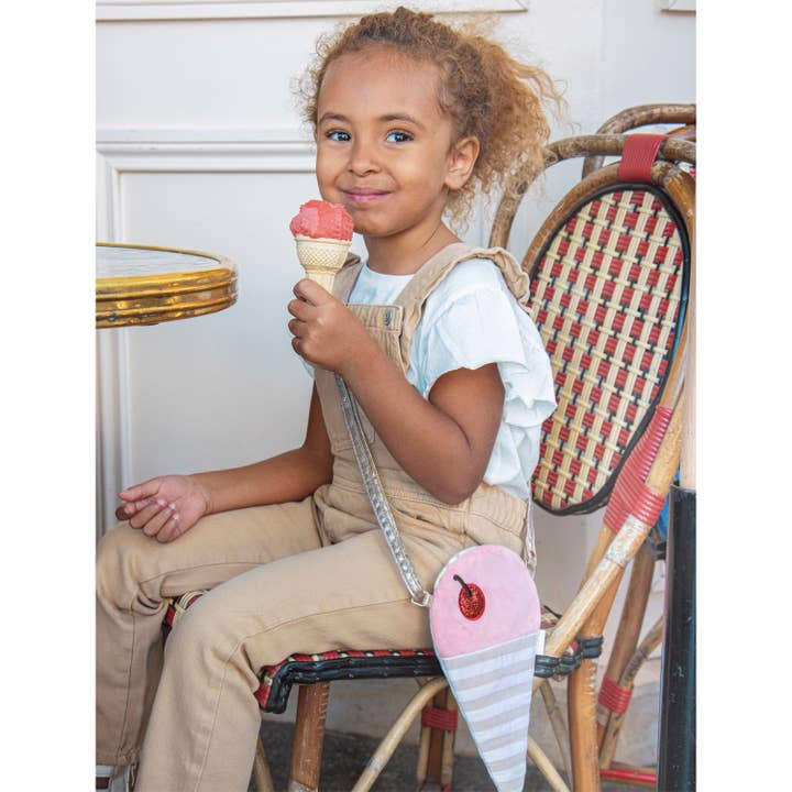 Very Cherry Ice Cream Bag by Rockahula Kids