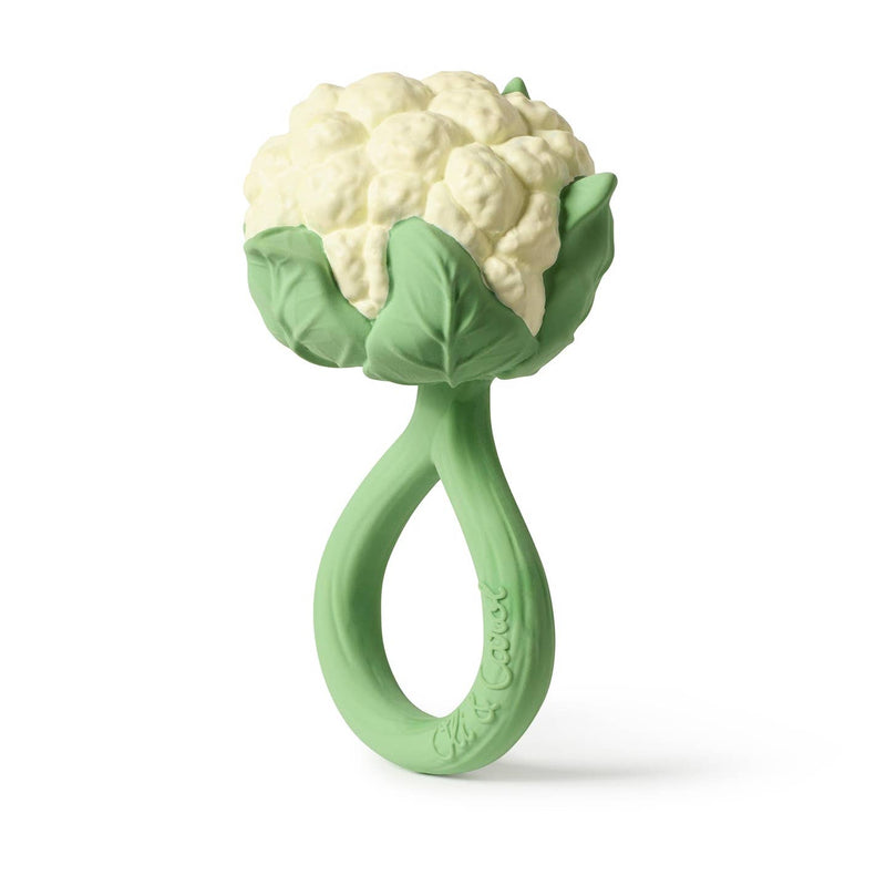 Cauliflower Rattle Toy by Oli & Carol