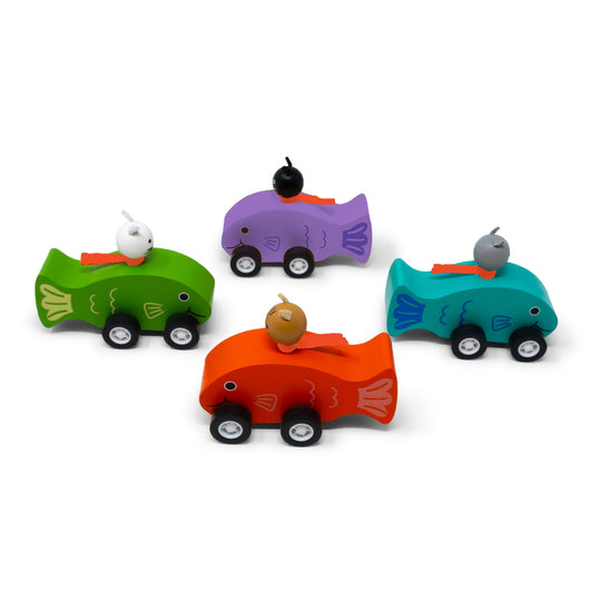 Pull Back Cat Fish (1 Unit Assorted) by Jack Rabbit Creations