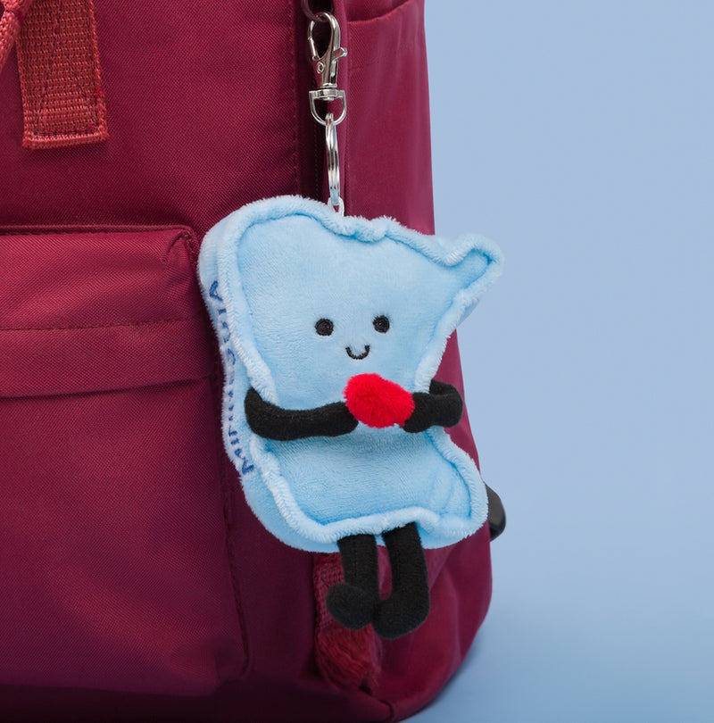 Minnesota Bag Charm/Keychain by Stuffed States