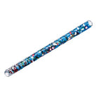 Decorative pen with cartoon character design on a white background