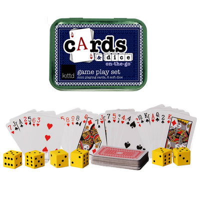 Cards and Dice On-The-Go Playing Card Kids Game by kittd