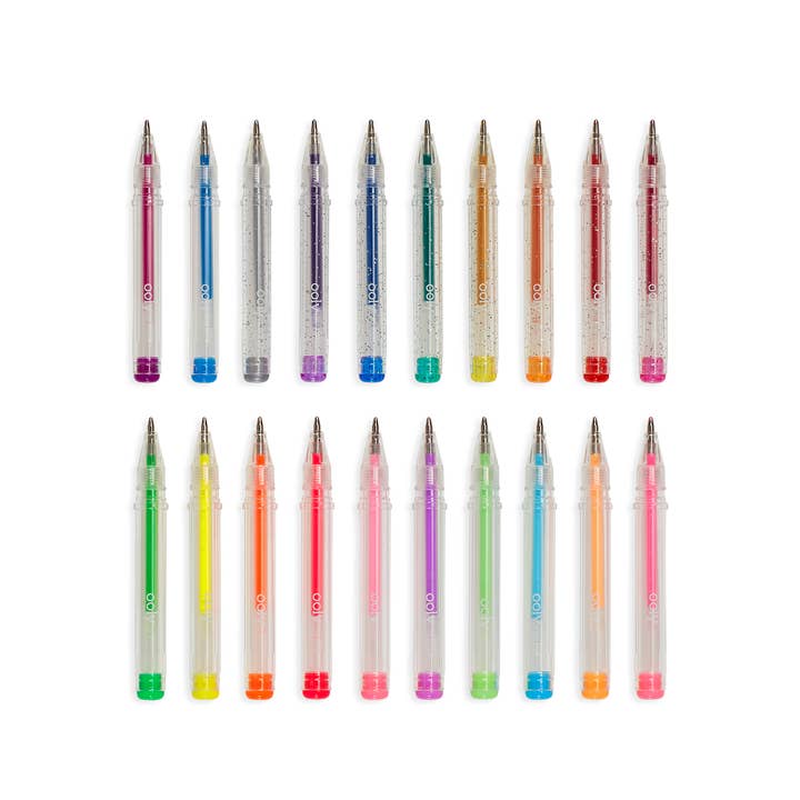 Mini Doodlers Fruity Scented Gel Pens - Set of 20 by OOLY