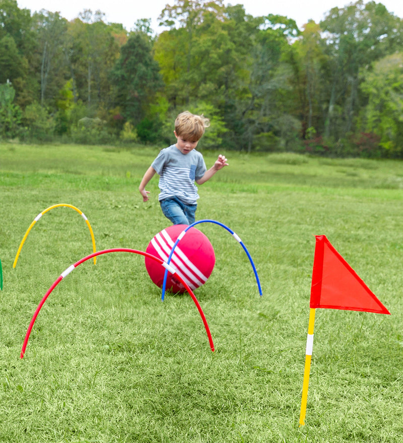 Giant Kick Croquet Game by HearthSong