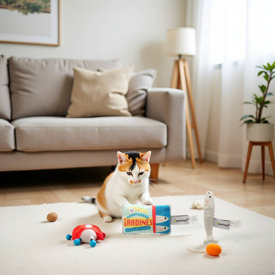 Sardines Cat Toys - Set of 2 by Pearhead