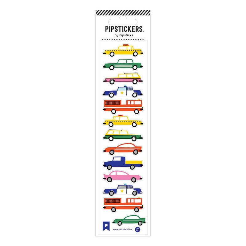 Fuzzy Vehicles Stickers by Pipsticks