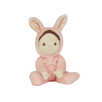 Dinky Dinkum Doll - Bella Bunny (Rose Pink) by Olli Ella