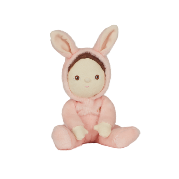 Dinky Dinkum Doll - Bella Bunny (Rose Pink) by Olli Ella