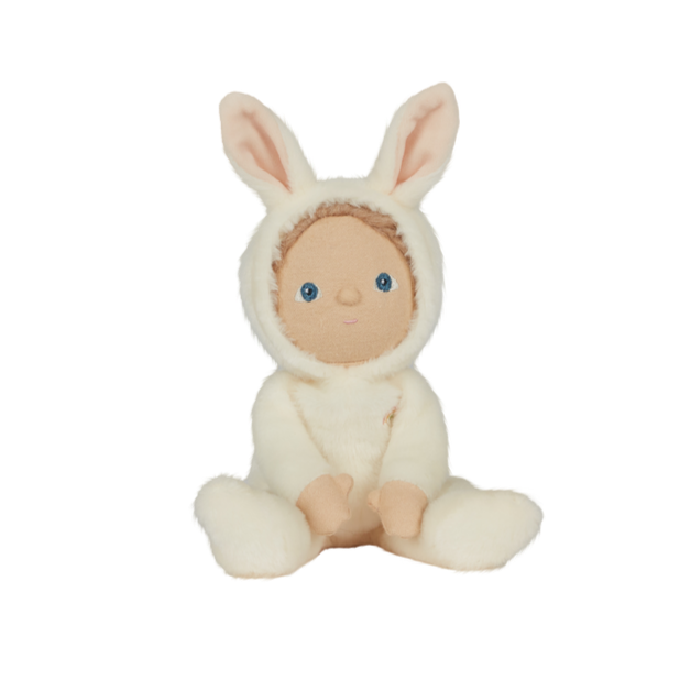 Dinky Dinkum Doll - Bobbin Bunny (Ivory) by Olli Ella