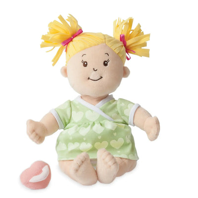 Baby Stella Doll - Peach with Blonde Pigtails by Manhattan Toy
