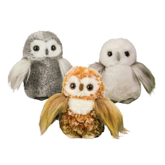Mini Owl Plush Toy by Douglas
