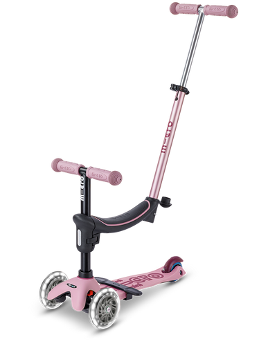 Micro Mini Rock & Go LED - Dusty Rose by Micro Kickboard