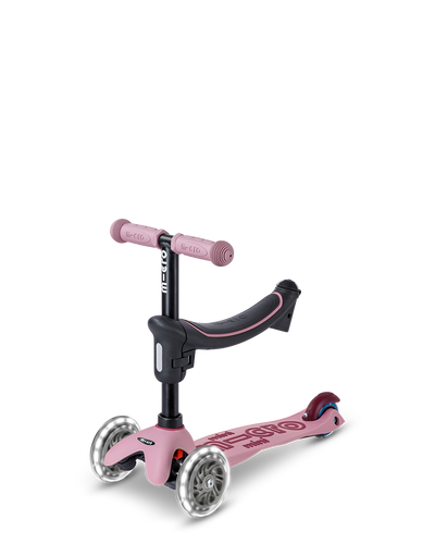 Micro Mini Rock & Go LED - Dusty Rose by Micro Kickboard